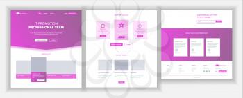 Website Page Vector. Business Website. Web Page. Landing Design Template. Achieve The Goal. Donation. Business Interface. Mobile Optimized. Illustration