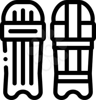 Skateboard Icon Vector. Outline Skateboard Sign. Isolated Contour Symbol Illustration