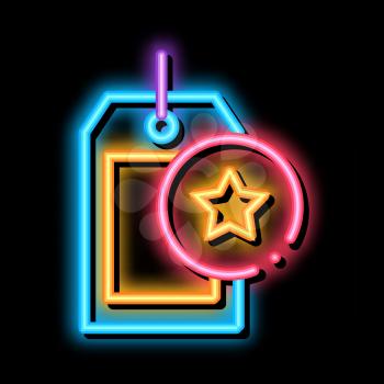 Bonus Label Concept neon light sign vector. Glowing bright icon Bonus Label Concept sign. transparent symbol illustration