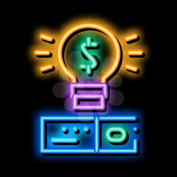 savvy data storage solution neon light sign vector. Glowing bright icon savvy data storage solution sign. transparent symbol illustration