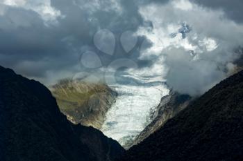 Stormy Weather over the Fox Glacier