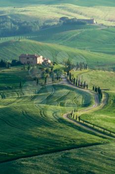 Countryside of Val d'Orcia Tuscany