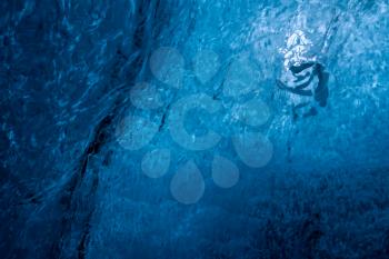 Crystal Ice Cave near Jokulsarlon