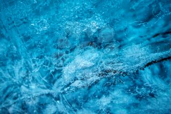 Crystal Ice Cave near Jokulsarlon