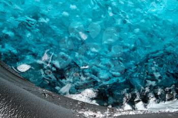 Crystal Ice Cave near Jokulsarlon