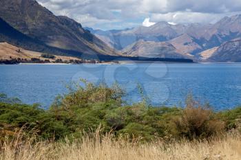 Scenic view of Lake Wanaka
