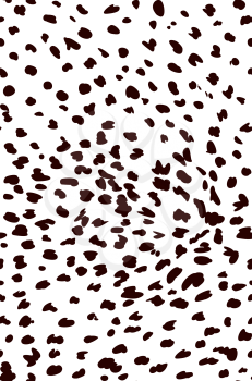 Spotted cheetah skin like pattern as abstract background.