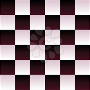 Abstract checker chess square background, dark red and pink white mosaic.