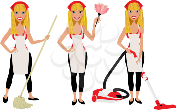 Housekeeper Clipart