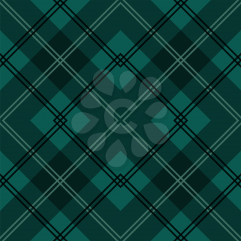 Green tartan striped colourful textile seamless pattern