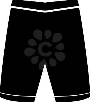 Shorts  it is the black color icon .