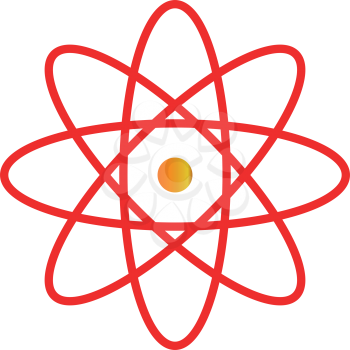 Atom  it is icon . Simple style .