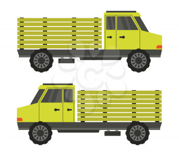 Semi-trucks Clipart