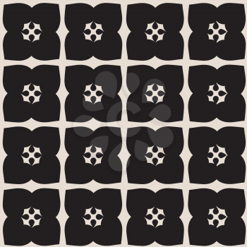 Universal vector black and white seamless pattern tiling . Monochrome geometric ornaments. Texture for scrapbooking, wrapping paper, textiles, home decor,