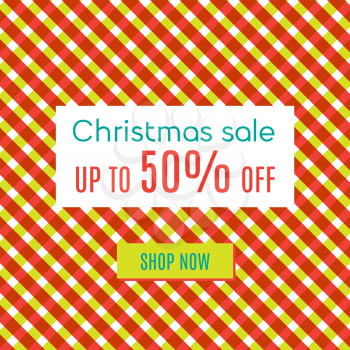 Christmas special sale vintage vector typography poster 