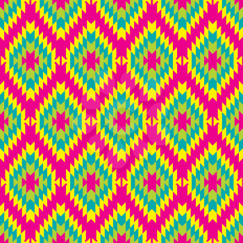 Mexican Folkloric  seamless pattern. Set bright seamless patterns for fabrics, prints, scrapbooking, wallpapers.