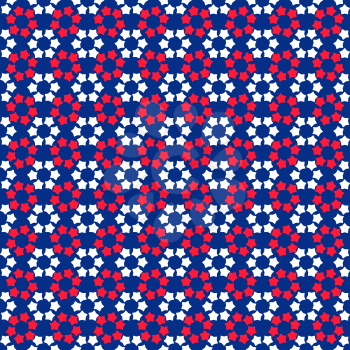 Kids colorful seamless star usa pattern. Cute Baby pattern design. Suitable for childrens fashion, summer, spring collections of textiles, scrapbooking paper, packaging, templates invitations. Vector