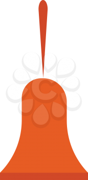 Clipart of an handheld bell generally used during religious prayers vector color drawing or illustration 