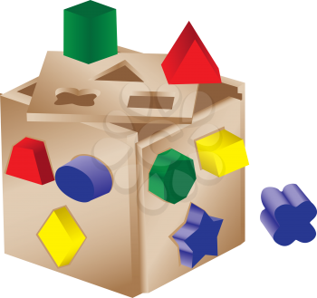 Shaped sorter toy