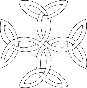 Triquetras cross symbol