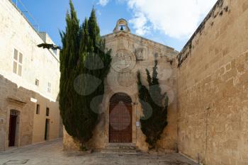 Small St Nicholas' Chapel in ancient Mdina, Malta