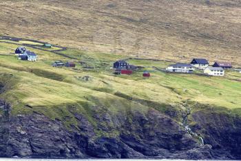 Remote living in the village of Vidareidi on the Faroe Islands