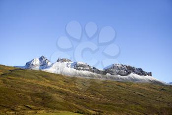 Berufjordur is a fjord in Eastern Iceland. Route 1 passes on its shores.