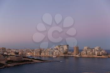 New construction in Sliema, Malta