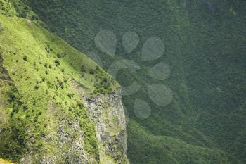 Crater closeup, Reserva natural da caldeira do Faial