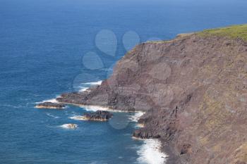 Capelinhos Volcano closeup, Faial Island, Azores