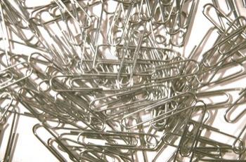 Paperclips Stock Photo