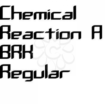 Chemical Font