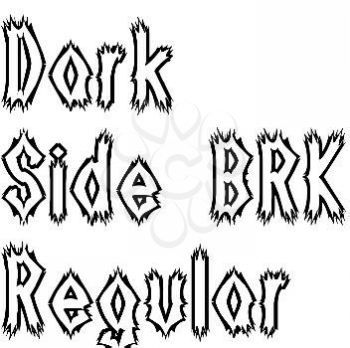 Dark Font