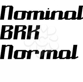 Nominal Font