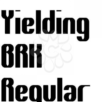 Rounded Font