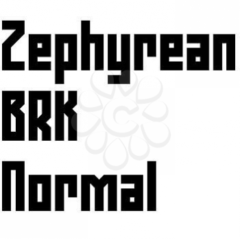 Zephyrean Font