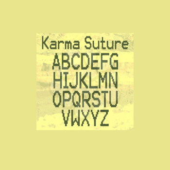 Suture Font