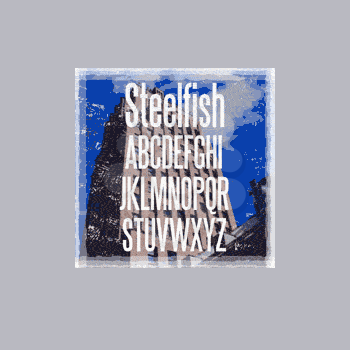 Steelfish Font