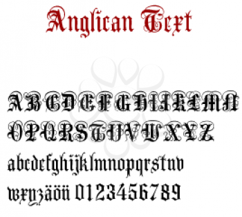 English Font