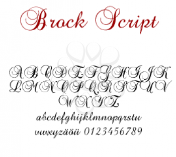 Font #714