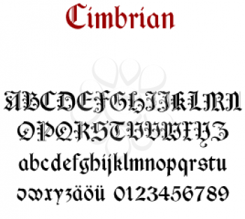 English Font