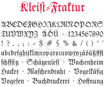 Gothic Font