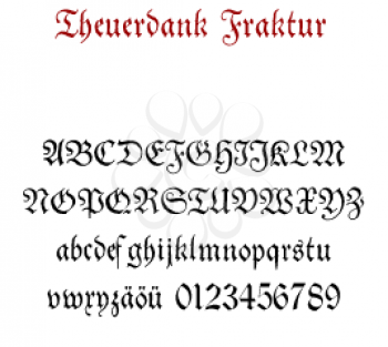 Gothic Font