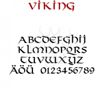 Celtic Font