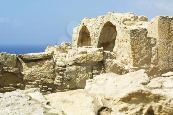 Royalty Free Photo of Rock Formations in Cyprus