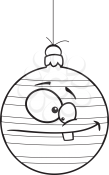 Royalty Free Clipart Image of an Ornament