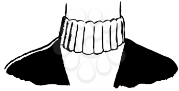 Royalty Free Clipart Image of a Turtleneck