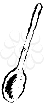 Royalty Free Clipart Image of a Spoon