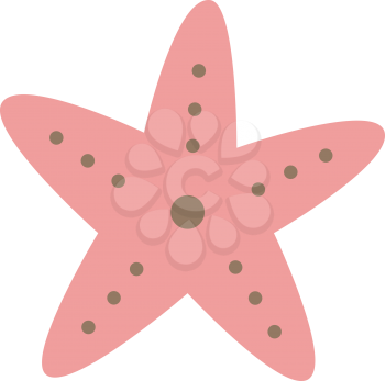 Royalty Free Clipart Image of a Starfish
