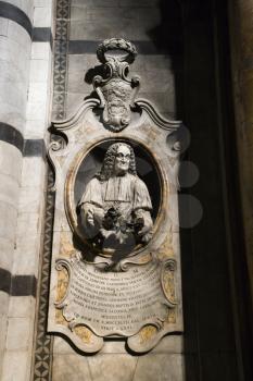 Royalty Free Photo of a Sculpture in Cathedral of Siena